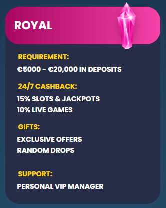 Cashback Royal